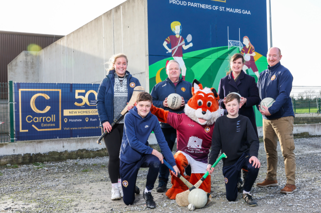 Carroll Estates is “on the ball” with St Maurs GAA Club sponsorship