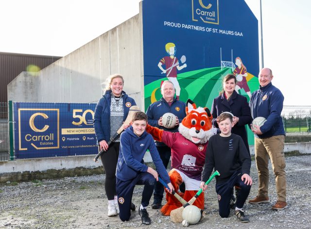 Carroll Estates sponsoring ST Maurs GAA club